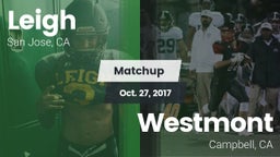 Matchup: Leigh vs. Westmont  2017