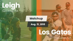 Matchup: Leigh vs. Los Gatos  2018