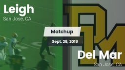 Matchup: Leigh vs. Del Mar  2018