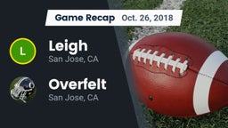 Recap: Leigh  vs. Overfelt  2018