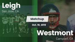 Matchup: Leigh vs. Westmont  2019