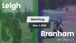 Matchup: Leigh vs. Branham  2019