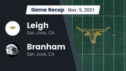 Recap: Leigh  vs. Branham  2021