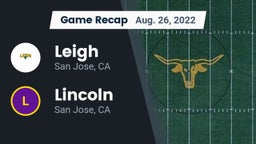 Recap: Leigh  vs. Lincoln  2022