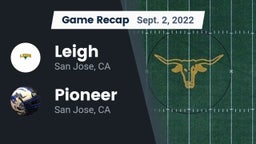 Recap: Leigh  vs. Pioneer  2022