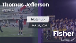 Matchup: Thomas Jefferson Aca vs. Fisher  2020