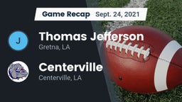 Recap: Thomas Jefferson  vs. Centerville  2021