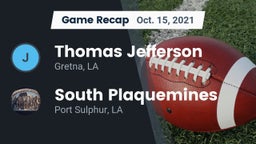 Recap: Thomas Jefferson  vs. South Plaquemines  2021