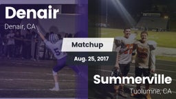 Matchup: Denair vs. Summerville  2017