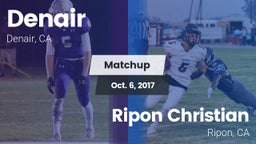 Matchup: Denair vs. Ripon Christian  2017