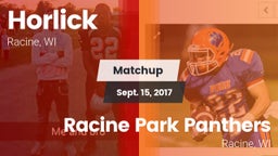 Matchup: Horlick vs. Racine Park Panthers  2017