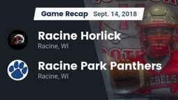 Recap: Racine Horlick vs. Racine Park Panthers  2018