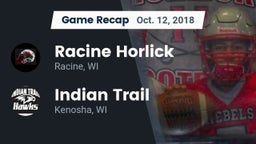 Recap: Racine Horlick vs. Indian Trail  2018