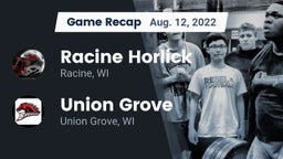 Recap: Racine Horlick vs. Union Grove  2022
