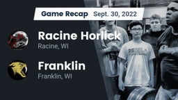 Recap: Racine Horlick vs. Franklin  2022