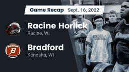 Recap: Racine Horlick vs. Bradford  2022