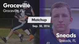 Matchup: Graceville vs. Sneads  2016