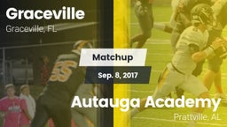 Matchup: Graceville vs. Autauga Academy  2017