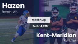 Matchup: Hazen vs. Kent-Meridian   2017