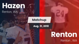 Matchup: Hazen vs. Renton   2018