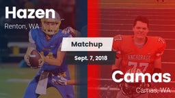 Matchup: Hazen vs. Camas  2018