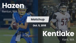 Matchup: Hazen vs. Kentlake  2018