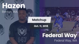 Matchup: Hazen vs. Federal Way  2018