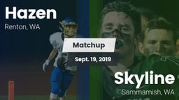Matchup: Hazen vs. Skyline   2019
