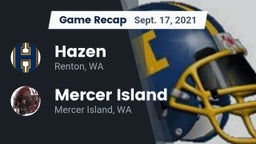 Recap: Hazen  vs. Mercer Island  2021
