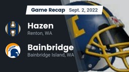 Recap: Hazen  vs. Bainbridge  2022