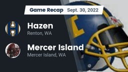 Recap: Hazen  vs. Mercer Island  2022