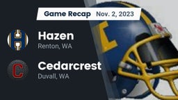 Recap: Hazen  vs. Cedarcrest  2023