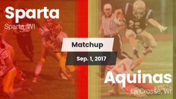 Matchup: Sparta High vs. Aquinas  2017