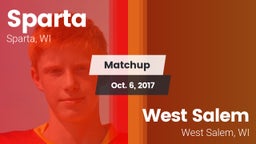 Matchup: Sparta High vs. West Salem  2017