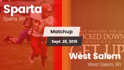 Matchup: Sparta High vs. West Salem  2018