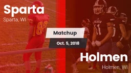 Matchup: Sparta High vs. Holmen  2018