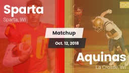 Matchup: Sparta High vs. Aquinas  2018