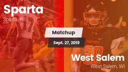Matchup: Sparta High vs. West Salem  2019