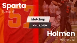 Matchup: Sparta High vs. Holmen  2020