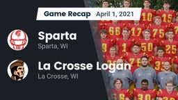 Recap: Sparta  vs. La Crosse Logan 2021