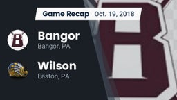 Recap: Bangor  vs. Wilson  2018