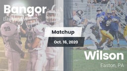 Matchup: Bangor vs. Wilson  2020