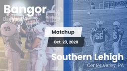 Matchup: Bangor vs. Southern Lehigh  2020