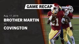 Recap: Brother Martin  vs. Covington 2016