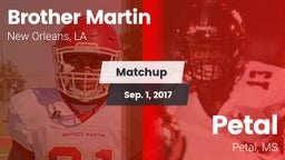 Matchup: Brother Martin vs. Petal  2017