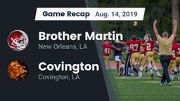 Recap: Brother Martin  vs. Covington  2019
