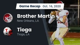 Recap: Brother Martin  vs. Tioga  2020