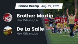 Recap: Brother Martin  vs. De La Salle  2021