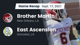 Recap: Brother Martin  vs. East Ascension  2021