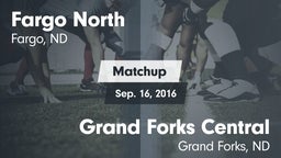 Matchup: Fargo North vs. Grand Forks Central  2016